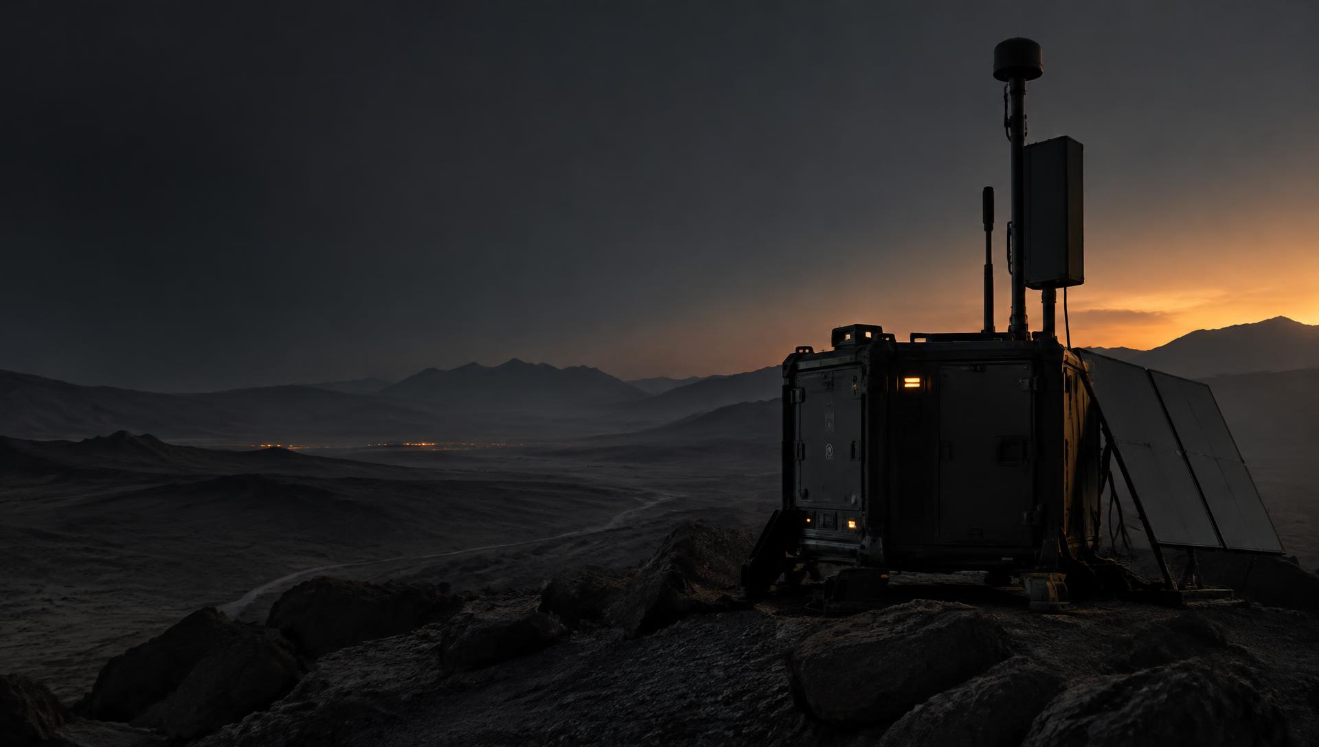 Concept visualization of an expeditionary power and communications unit