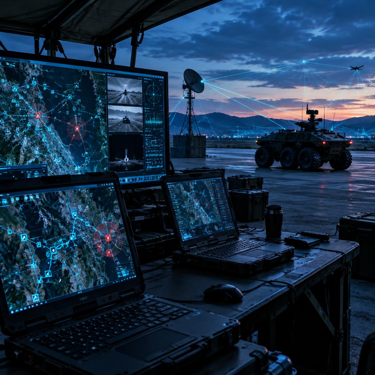 Defense operational concept visualization